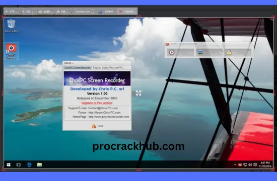 ChrisPC Screen Recorder Pro Crack 