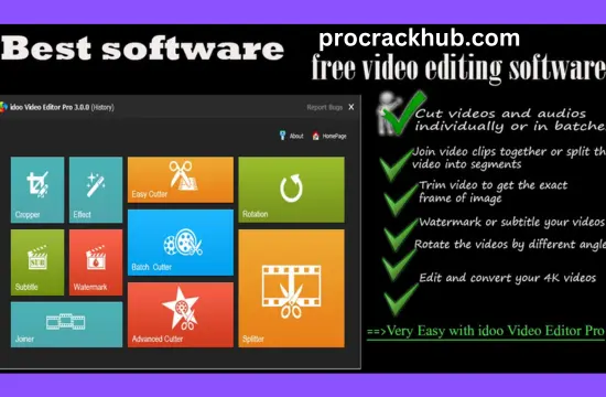 Idoo Video Editor Pro Crack