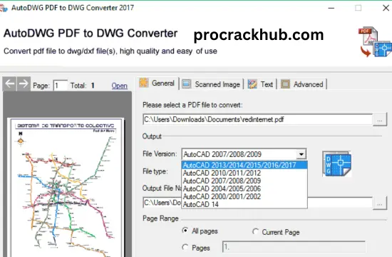 Any PDF to Dwg Converter Crack 