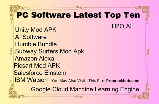 PC Software Latest Top Ten Crack