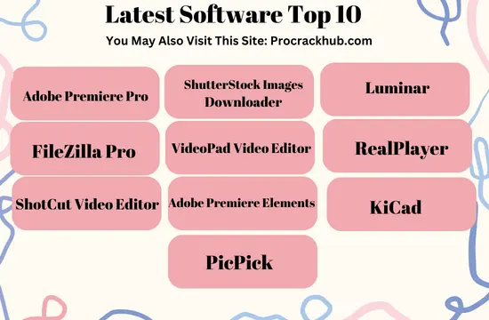 Latest Software Top 10 Crack 