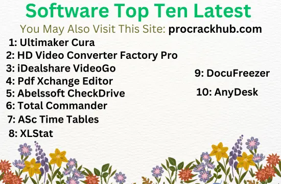Software Top Ten Latest Crack 
